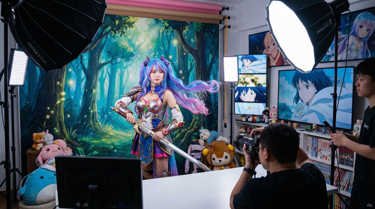 萝莉岛动漫cosplay